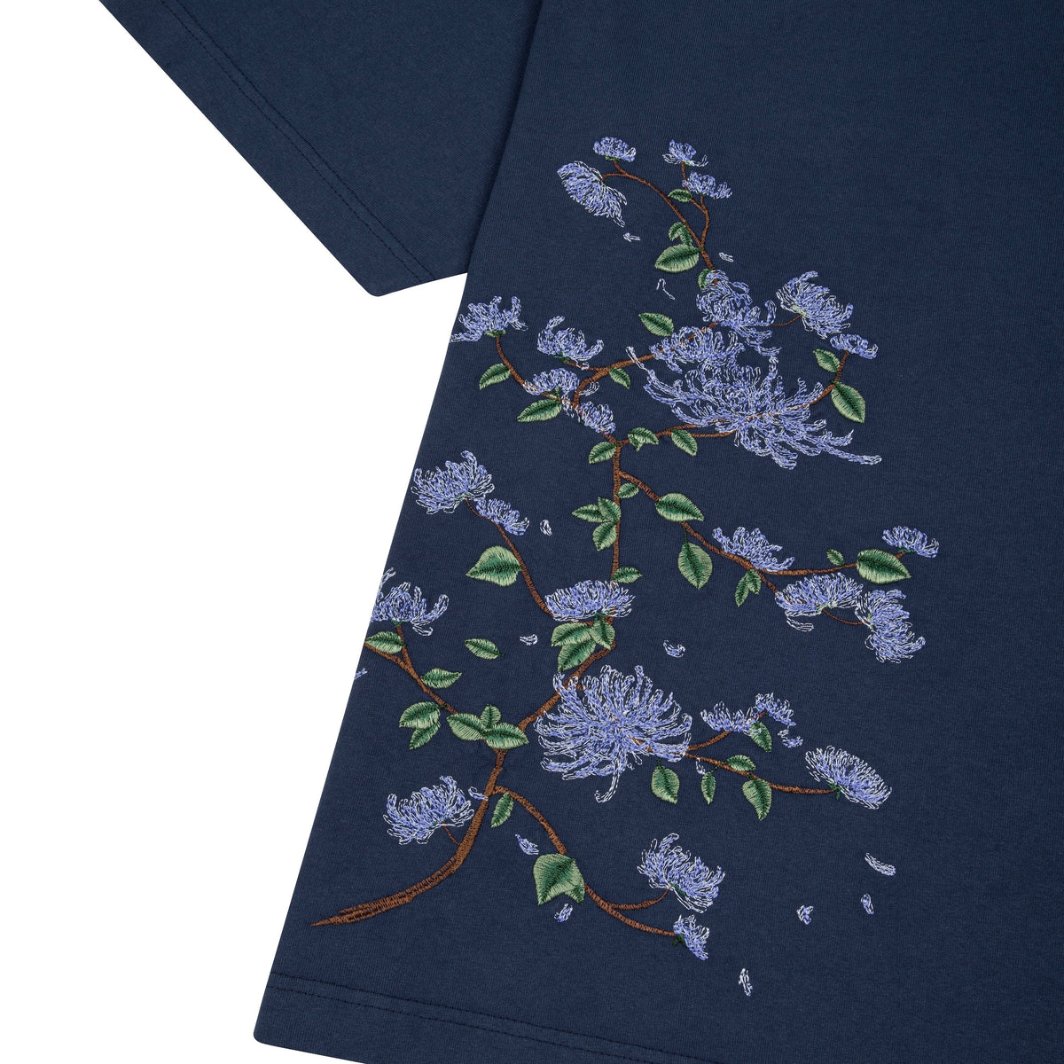 "wildflower" T Shirt blue